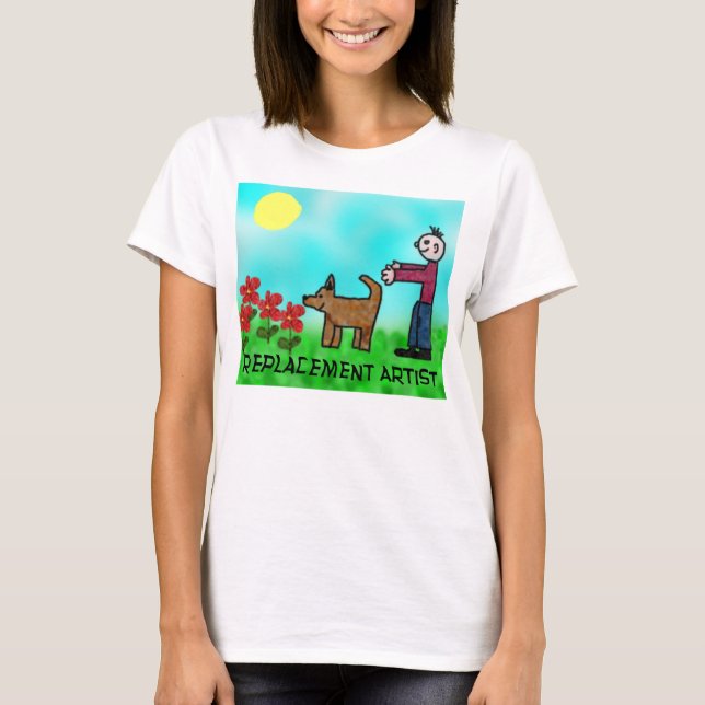 T-shirt Artiste de remplacement (Devant)