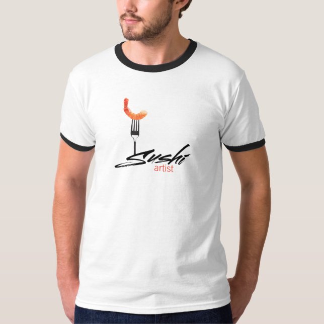 T-shirt Artiste de sushi (Devant)