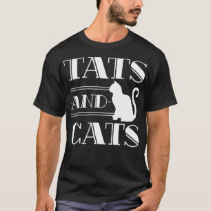 T-shirt Artiste de tatouage Chat Enked Lady Kitten Drôle T