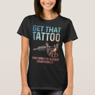 T-shirt Artiste De Tatouage Drôle Art Pour Hommes Femmes T