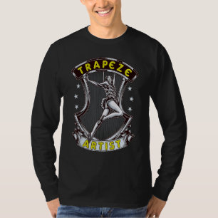 T-shirt Artiste de Trapèze Spectacle de Cirque Aérien Acro
