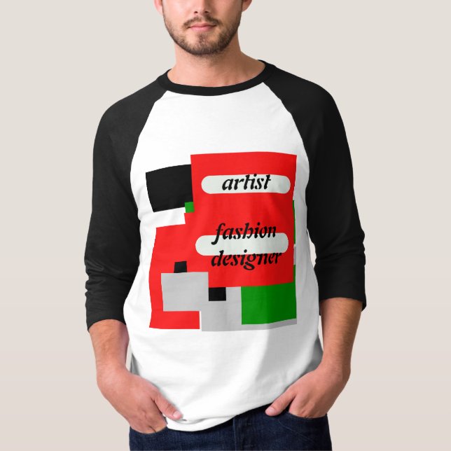 T-shirt artiste designer (Devant)