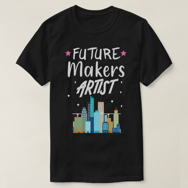 T-shirt Artiste du futur (Design devant)