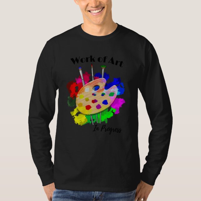 T-shirt Artiste en chantier (Devant)