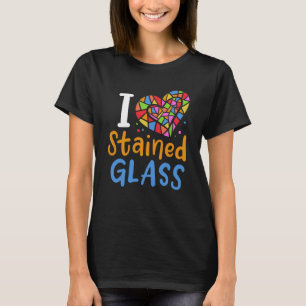 T-shirt Artiste en verre tendu