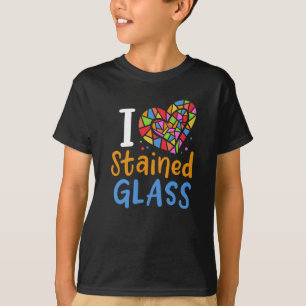 T-shirt Artiste en verre tendu