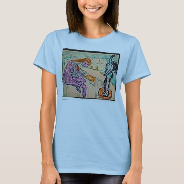 T-shirt Artiste et Modèle (Devant)