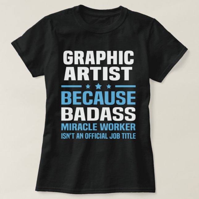 T-shirt Artiste graphique (Design devant)