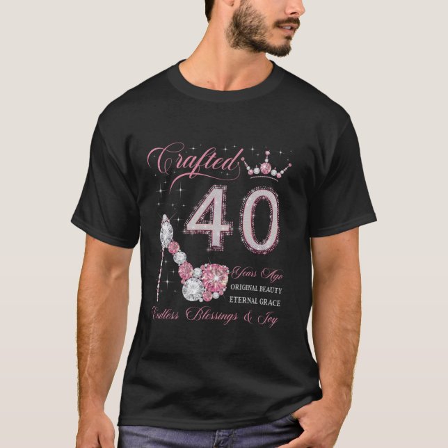T-shirt Artiste Il Y A 40 Ans 40 Ans 40 Ans Deux (Devant)