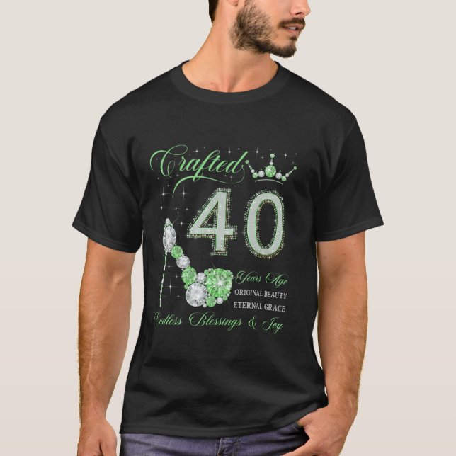 T-shirt Artiste Il Y A 40 Ans 40 Ans 40 Ans Wo (Devant)