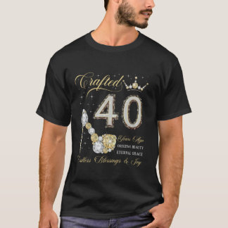 T-shirt Artiste Il Y A 40 Ans 40 Ans 40 Ans Wo