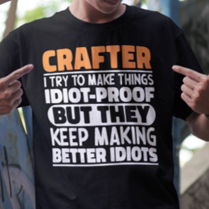 T-shirt Artiste J'Essaie De Faire Des Choses Drôle Drôle D