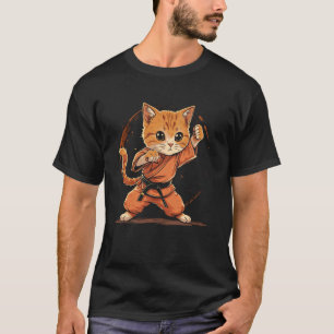 T-shirt Artiste martial Chat sur les Arts Martiaux