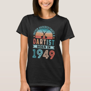 T-shirt Artiste né en 1949 80e Fosses d'anniversaire