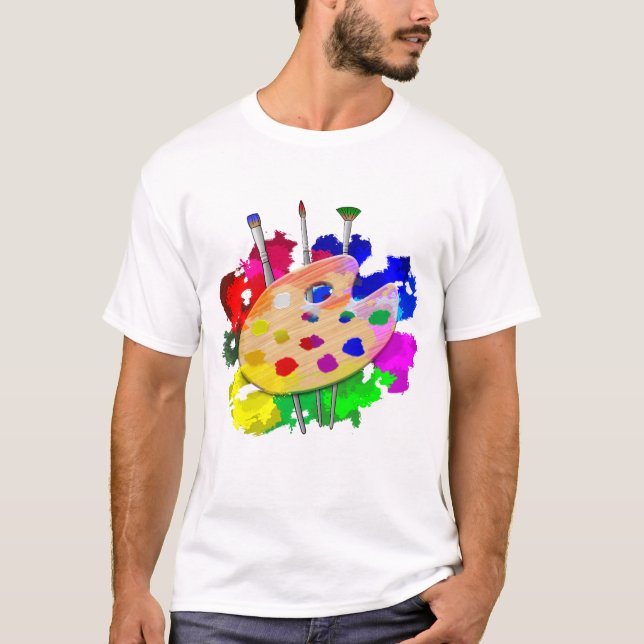 T-shirt Artiste Palette (Devant)