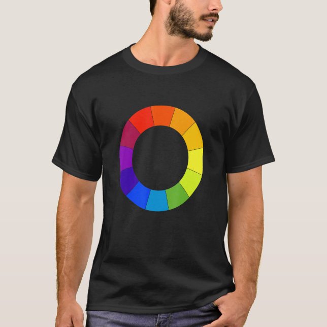 T-shirt Artiste peintre peintre peintre peintre de couleur (Devant)
