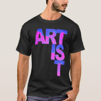 ARTISTE unique coloré pour les personnes créatives