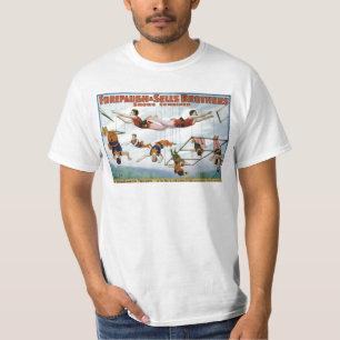 T-shirt Artistes de trapèze/frères de Forepaugh et de