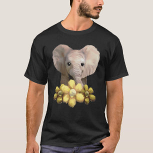 T-shirt Artistic Elephant Animals Africa African Asiatique