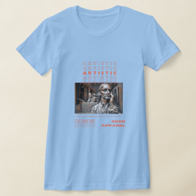 T-Shirt Artistique (Poser)