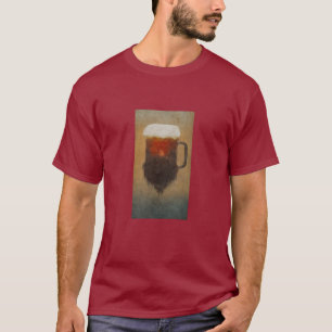 T-shirt Artistique de la Mug de bière à oreilles
