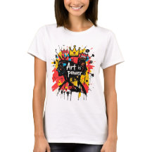 T-shirt artistique et expression créative