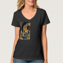 T-shirt artistique pour femmes marocaines 