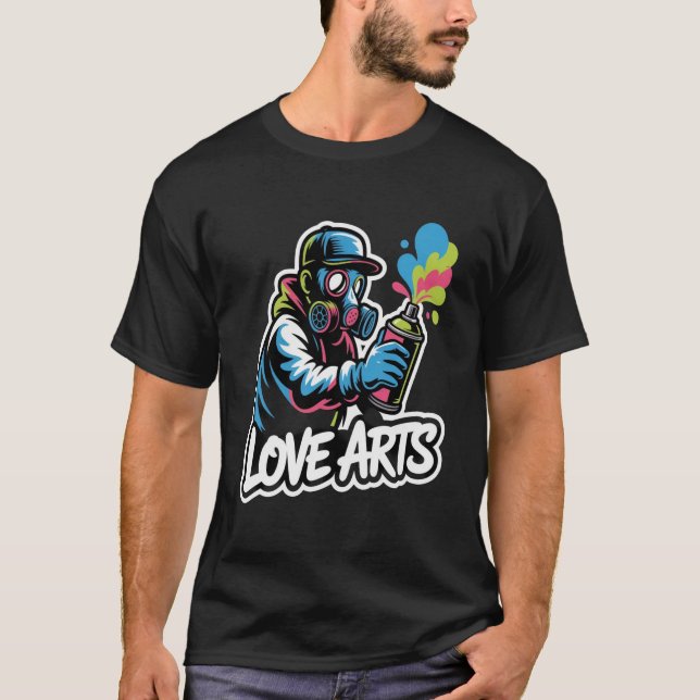 T-SHIRT ARTS AMOUREUX (Devant)