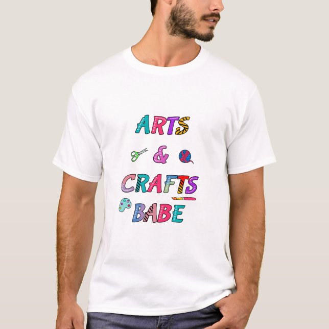 T-shirt Arts et artisanat Babe (Devant)