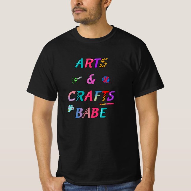 T-shirt Arts et artisanat Babe (Devant)