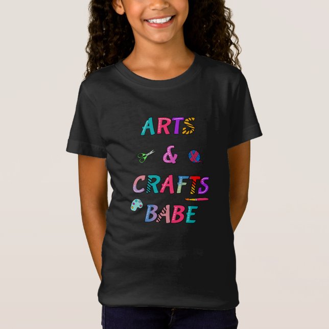 T-Shirt Arts et artisanat Babe (Devant)
