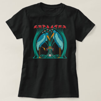 T-shirt Arts et artisanat Grues v1