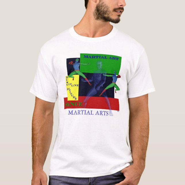 T-SHIRT ARTS MARTIAUX (Devant)