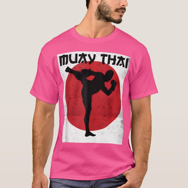 T-shirt Arts martiaux de Muay Thai (Devant)