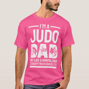 T-shirt Arts martiaux en détresse Judo Gif Judo Papa Mixed