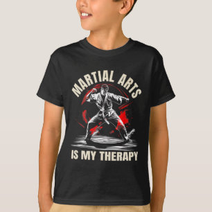 T-shirt Arts Martiaux est ma thérapie - Karate4