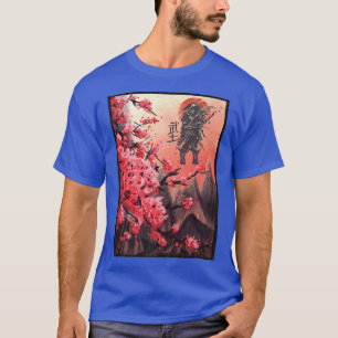 T-shirt Arts martiaux Japonais Samurai Japon Montagnes et