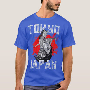 T-shirt Arts martiaux Japonais Tengu Samurai avec Neko Mas