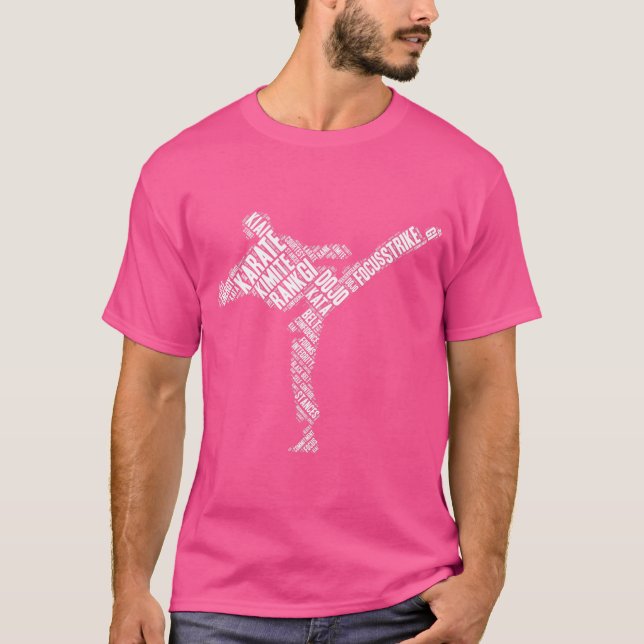 T-shirt Arts martiaux Karate Kung Fu (Devant)