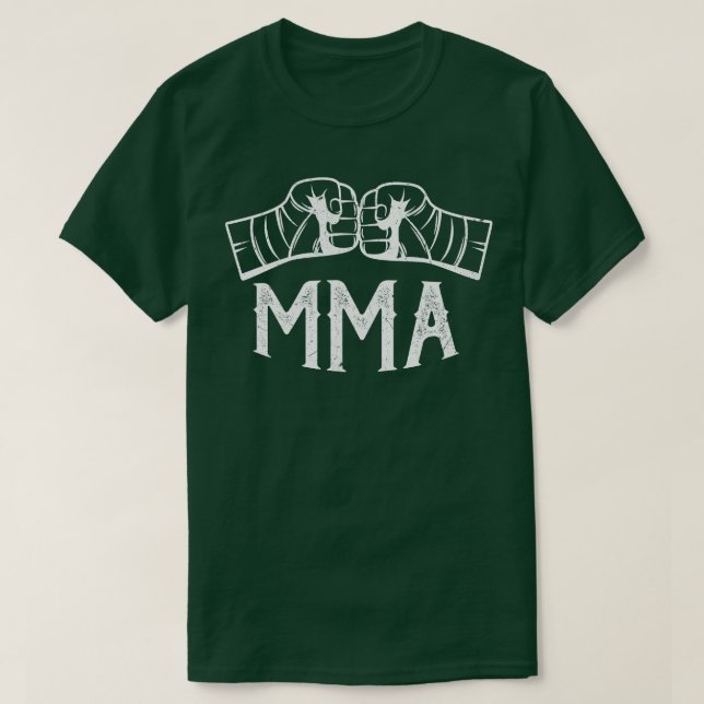 T-shirt Arts martiaux mixtes mixed martial art (Design devant)