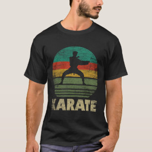 T-shirt Arts martiaux mixtes rétro - Karate Mixed martial 