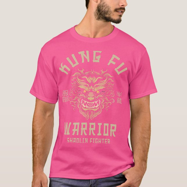 T-shirt Arts martiaux Shaolin Kung Fu (Devant)