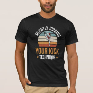 T-shirt Arts Martiaux Taekwondo Pour Un Étudiant De Taekwo