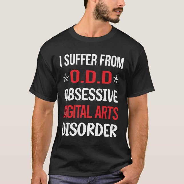 T-shirt Arts numériques obsessionnels (Devant)