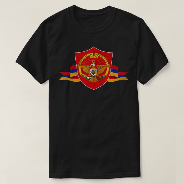T-shirt Artsakh Strong  Artsakh is Armenia  Armenian Flag  (Design devant)