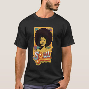 T-shirt Artsy Femme Funk Chemise Vintage les années 70 Cos