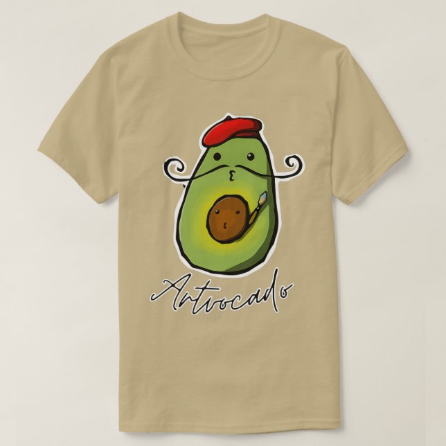 T-shirt Artvocado Avocado Funny (Design devant)