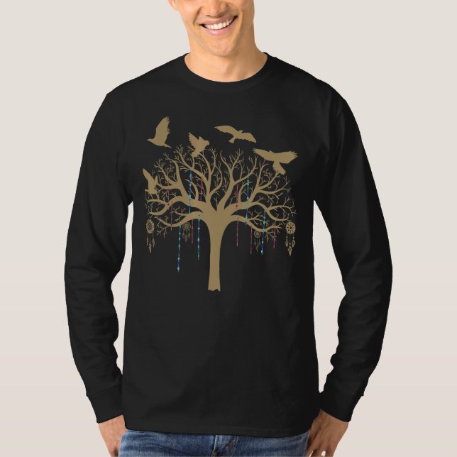 T-shirt Artw Retro Graphic Beadwork perlage main pointillé (Devant)