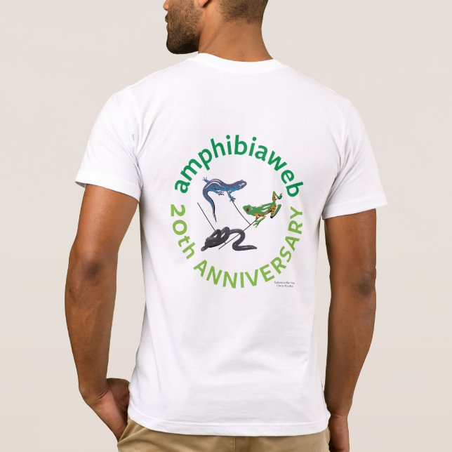 T-shirt #ArtYourAmphibian2020 - Gabriela A.F. & Omar R.P. (Dos)