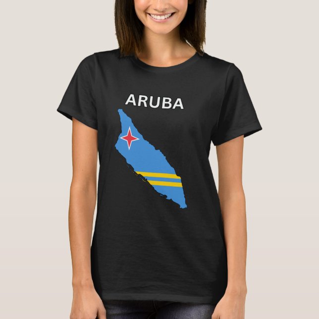 T-shirt Aruba Design (Devant)